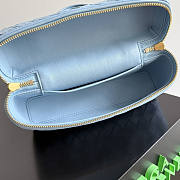 Bottega Veneta Bang Bang Bag Blue Suede 22x12.5x5cm - 5