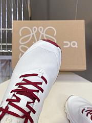 Loewe x On Cloudventure White Red Sneaker - 5