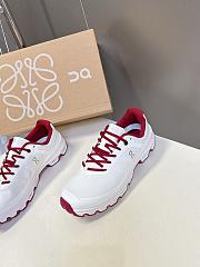 Loewe x On Cloudventure White Red Sneaker - 3