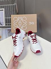 Loewe x On Cloudventure White Red Sneaker - 2