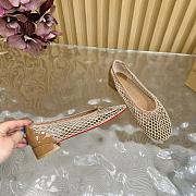 Christian Louboutin Sweetie Jane Mesh Ballerinas Beige - 3