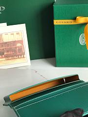Goyard Saint-Lambert Wallet Green 17.5x10x2cm - 2