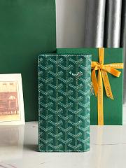 Goyard Saint-Lambert Wallet Green 17.5x10x2cm - 3