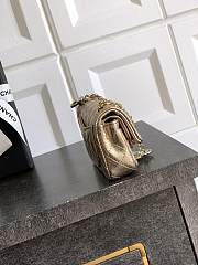Chanel Flap Bag Mini with Hook Lambskin Gold 12.5x8x5cm - 2