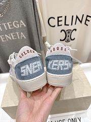 Golden Goose Ball Star LTD Suede Denim Sneaker - 3