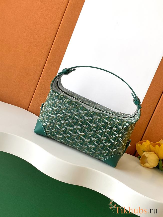 Goyard Boeing Toilet Bag Green 23x13x12cm - 1