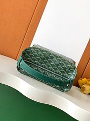 Goyard Boeing Toilet Bag Green 23x13x12cm - 6