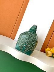 Goyard Boeing Toilet Bag Green 23x13x12cm - 5