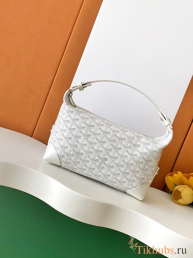 Goyard Boeing Toilet Bag White 23x13x12cm - 1