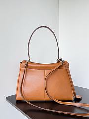 Balenciaga Rodeo Medium Handbag Brown Smooth 34x11x24cm - 5