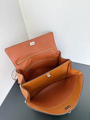 Balenciaga Rodeo Medium Handbag Brown Smooth 34x11x24cm - 4