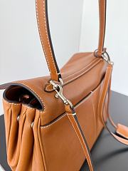 Balenciaga Rodeo Medium Handbag Brown Smooth 34x11x24cm - 3