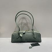 Alaia Le Teckel Medium Bag Green 33x11x10cm - 1