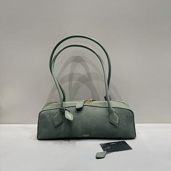 Alaia Le Teckel Medium Bag Green 33x11x10cm