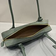 Alaia Le Teckel Medium Bag Green 33x11x10cm - 5