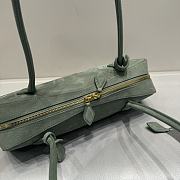 Alaia Le Teckel Medium Bag Green 33x11x10cm - 3