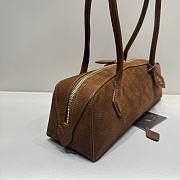 Alaia Le Teckel Medium Bag Brown 33x11x10cm - 5