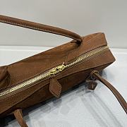Alaia Le Teckel Medium Bag Brown 33x11x10cm - 3