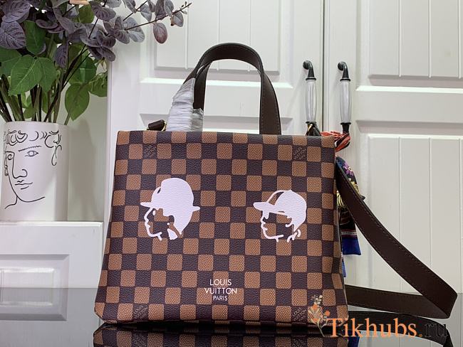 Louis Vuitton LV Mini Shopper Tote Damier 26x20x10cm - 1