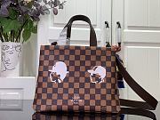 Louis Vuitton LV Mini Shopper Tote Damier 26x20x10cm - 1