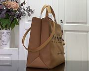 Louis Vuitton LV Pharrell x Nigo Tote Bag Brown 40x32x16cm - 5