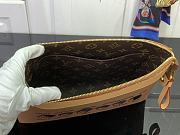 Louis Vuitton LV Pharrell x Nigo Clutch Brown 30x22x5cm - 4