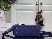 Louis Vuitton LV Mini Capucines Blue Ostrich 21x14x8cm - 6