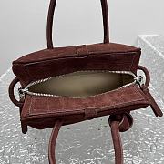 Jacquemus Turismo Small Soft Bowling Bag Brown 26x16x11cm - 2