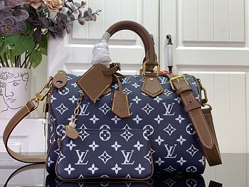 Louis Vuitton LV Speedy P9 Bandoulière 30 Blue 32x22.5x18cm