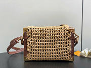 Louis Vuitton LV Side Trunk MM Raffia 23.5x16x8.5cm - 4