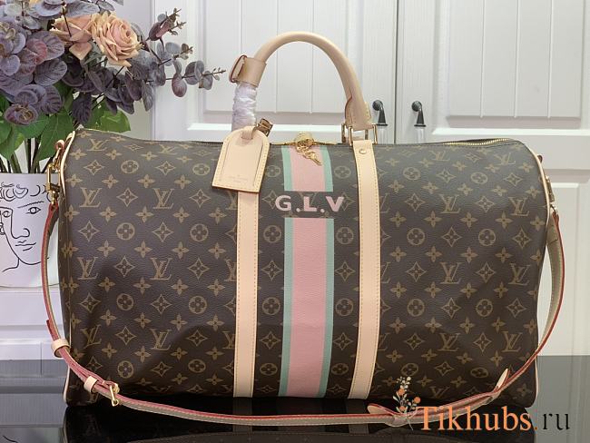 Louis Vuitton LV Keepall 55 Mon Monogram Bag 55x31x26cm - 1