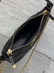 Dior Diorling Mini Bag Black with Chain 21x17x7cm - 4