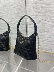 Dior Diorling Mini Bag Black with Chain 21x17x7cm - 2