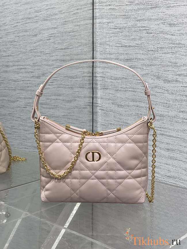 Dior Diorling Mini Bag Pink with Chain 21x17x7cm - 1