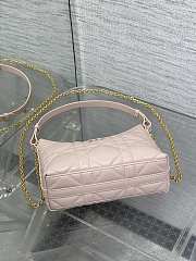 Dior Diorling Mini Bag Pink with Chain 21x17x7cm - 4