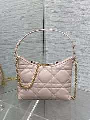 Dior Diorling Mini Bag Pink with Chain 21x17x7cm - 3