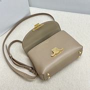 Celine Teen Nino Bag Calfskin Taupe 20.5x13x8cm - 2