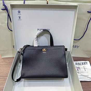 Burberry Small Cotswolds Tote Black Bag 30.5x13x22.5cm