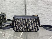 Dior 30 Montaigne Pocket Blue Bag 19.5x11x6.5cm - 3