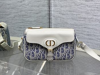 Dior 30 Montaigne Pocket Light Blue Bag 19.5x11x6.5cm