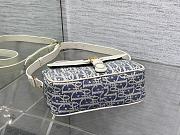 Dior 30 Montaigne Pocket Light Blue Bag 19.5x11x6.5cm - 4