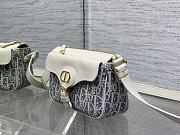 Dior 30 Montaigne Pocket Light Blue Bag 19.5x11x6.5cm - 5