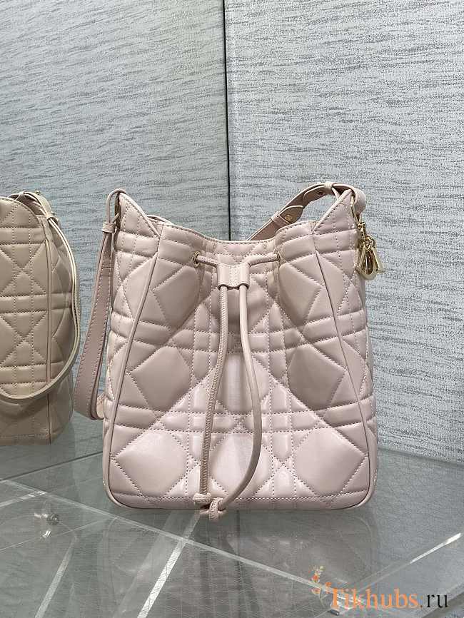 Dior D-Motion Bag Pink Gold 23x24x13cm - 1