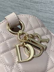 Dior D-Motion Bag Pink Gold 23x24x13cm - 3