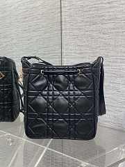 Dior D-Motion Bag Black Gold 23x24x13cm - 4