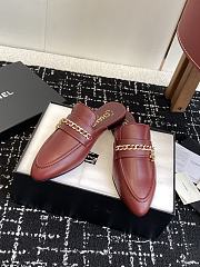 Chanel Red Loafer - 2