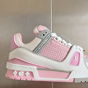 Louis Vuitton LV Trainer Pink Sneaker - 5