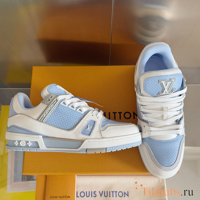 Louis Vuitton LV Sneaker Trainer Blue - 1