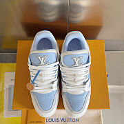Louis Vuitton LV Sneaker Trainer Blue - 5