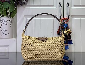 Louis Vuitton LV Hills Pochette Raffia 18.5x11x6.5cm